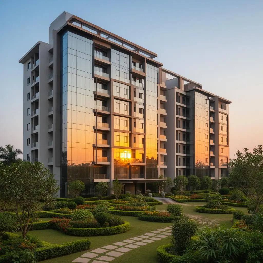 Super-sized deck of flat overlooking Baner-Pashan Biodiversity Park