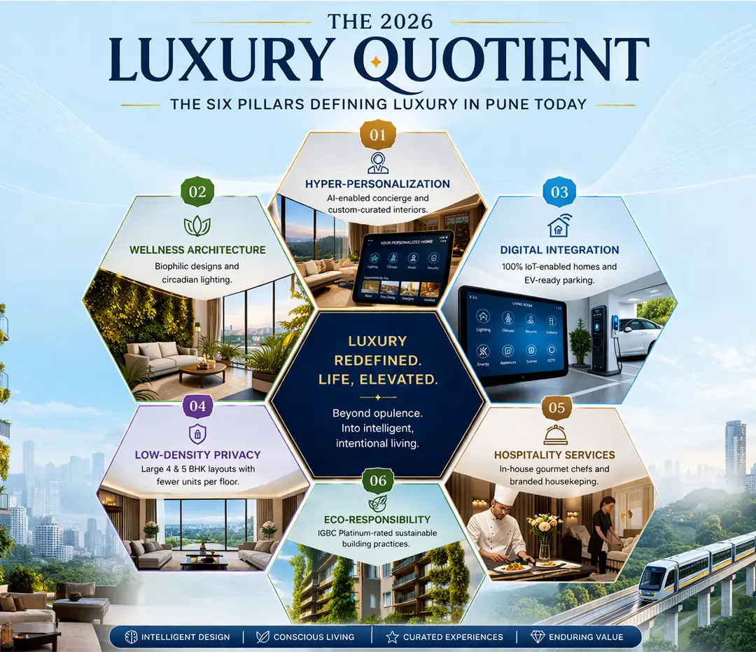 Luxury Living Trends 2026: The Future of Real Estate in Pune-infographic